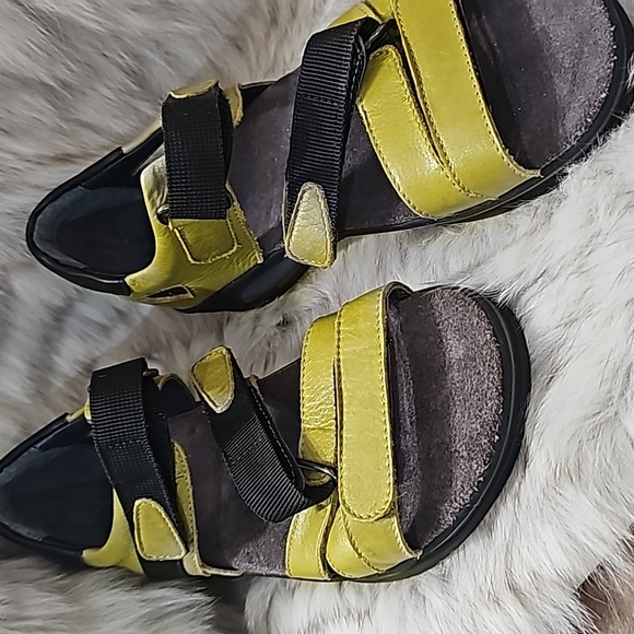 WOLKY OLIVE GREEN DESH TREKKINGSANDAL Sz 37 US 6-6.5 - Picture 4 of 10